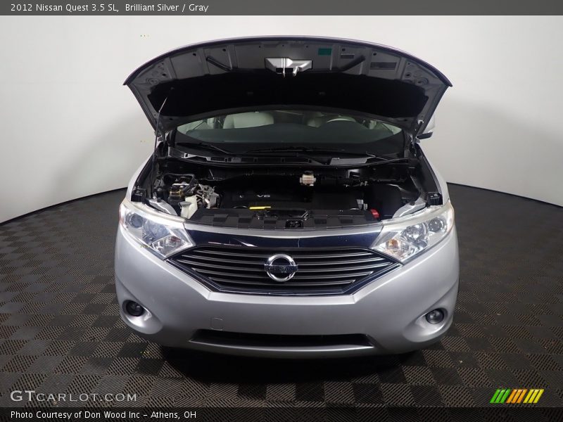 Brilliant Silver / Gray 2012 Nissan Quest 3.5 SL