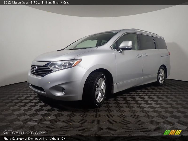 Brilliant Silver / Gray 2012 Nissan Quest 3.5 SL