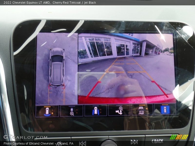 Cherry Red Tintcoat / Jet Black 2022 Chevrolet Equinox LT AWD