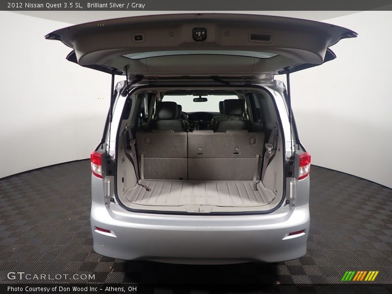 Brilliant Silver / Gray 2012 Nissan Quest 3.5 SL