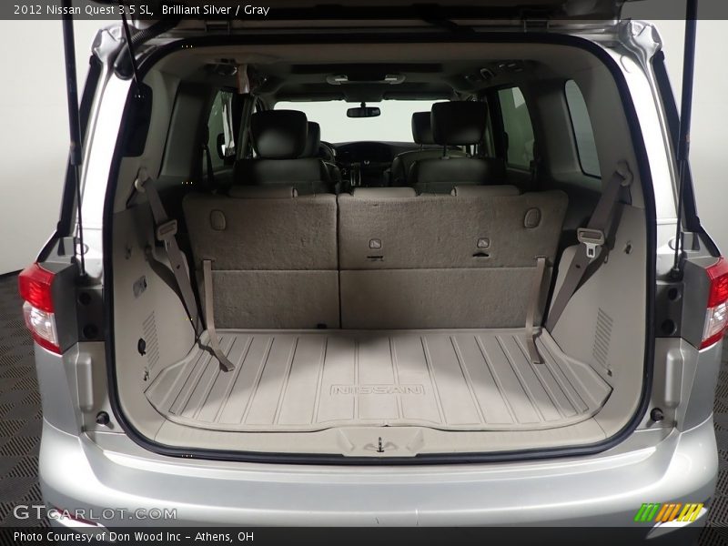 Brilliant Silver / Gray 2012 Nissan Quest 3.5 SL