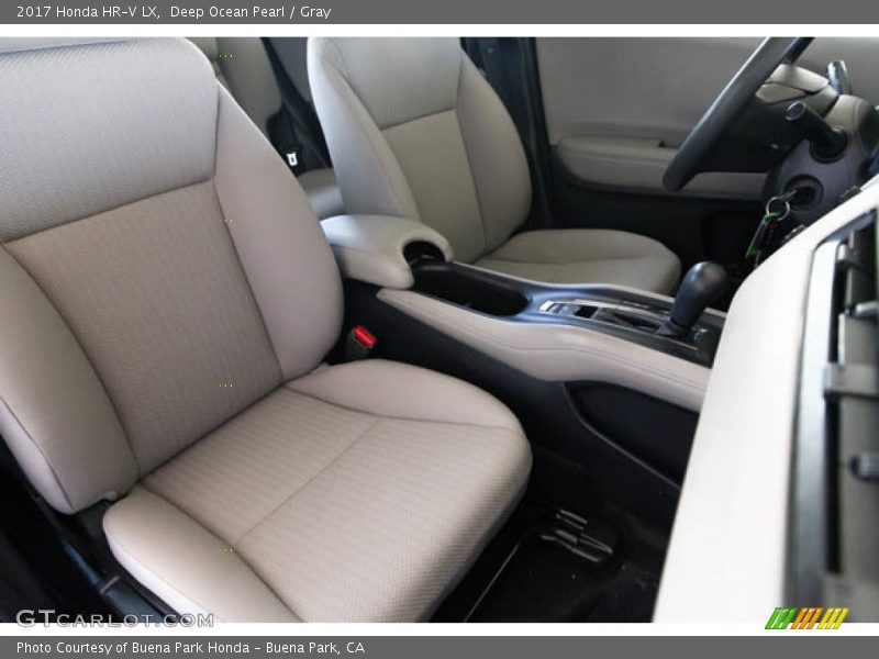Deep Ocean Pearl / Gray 2017 Honda HR-V LX