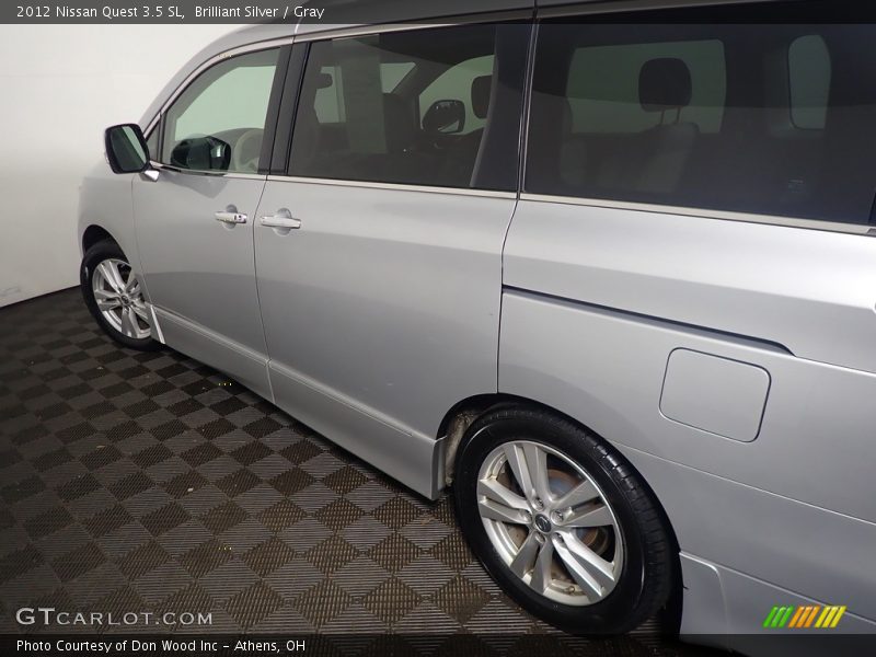 Brilliant Silver / Gray 2012 Nissan Quest 3.5 SL