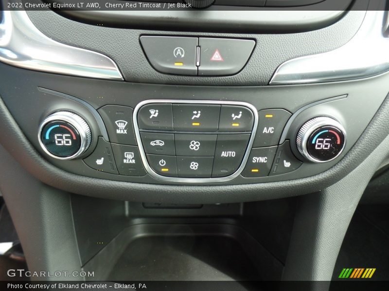Cherry Red Tintcoat / Jet Black 2022 Chevrolet Equinox LT AWD