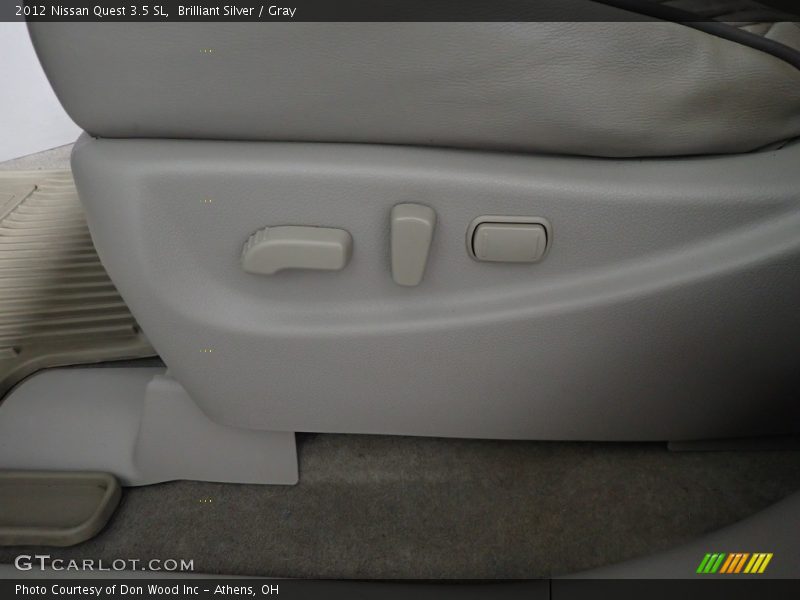 Brilliant Silver / Gray 2012 Nissan Quest 3.5 SL