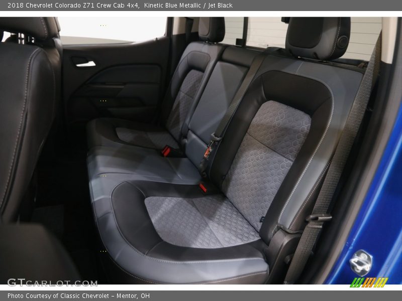 Kinetic Blue Metallic / Jet Black 2018 Chevrolet Colorado Z71 Crew Cab 4x4