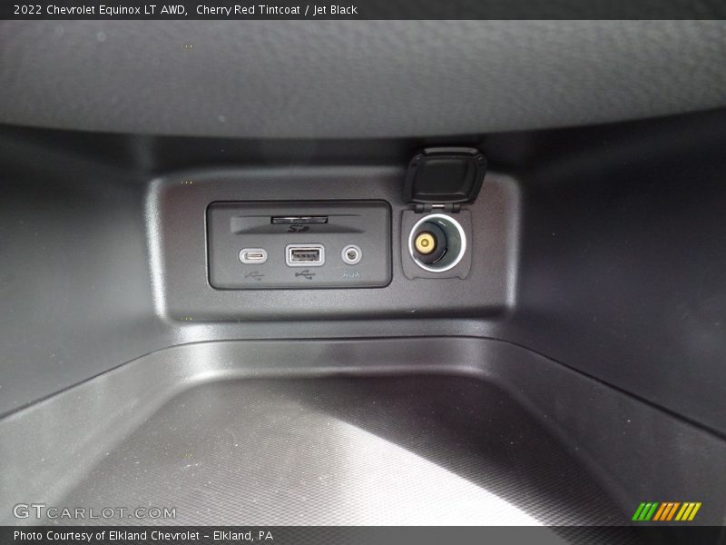 Cherry Red Tintcoat / Jet Black 2022 Chevrolet Equinox LT AWD