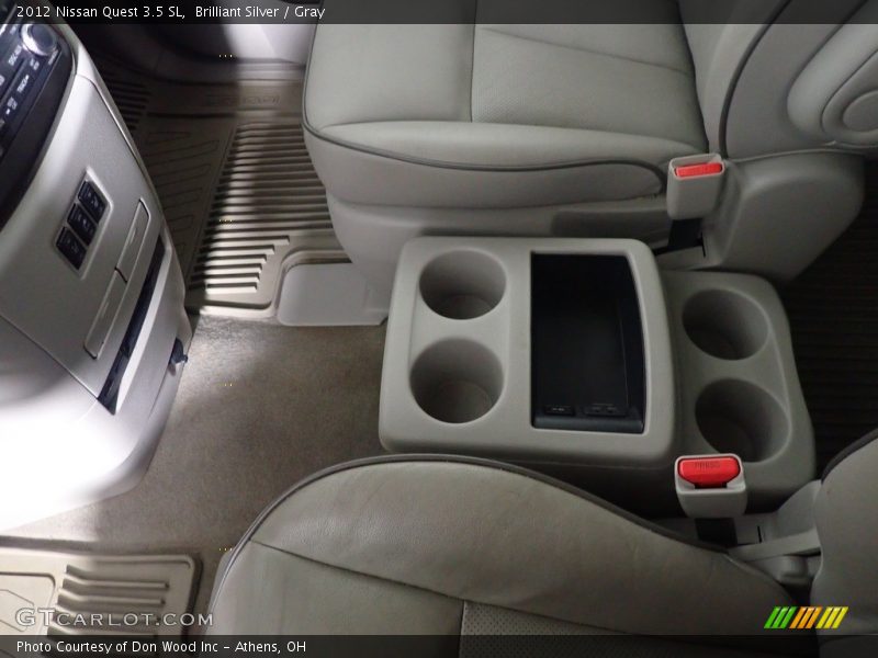 Brilliant Silver / Gray 2012 Nissan Quest 3.5 SL