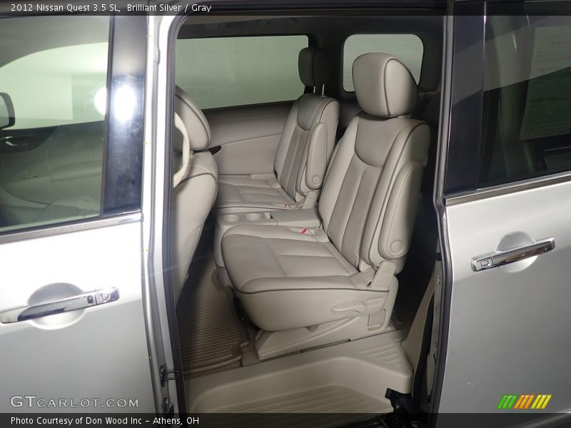 Brilliant Silver / Gray 2012 Nissan Quest 3.5 SL