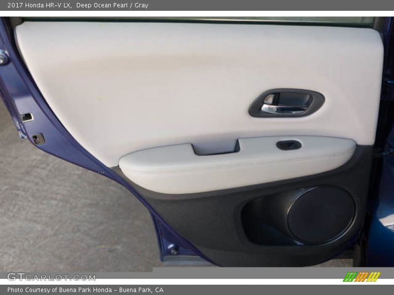 Deep Ocean Pearl / Gray 2017 Honda HR-V LX