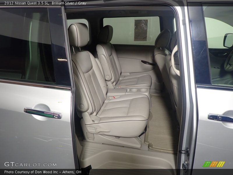 Brilliant Silver / Gray 2012 Nissan Quest 3.5 SL