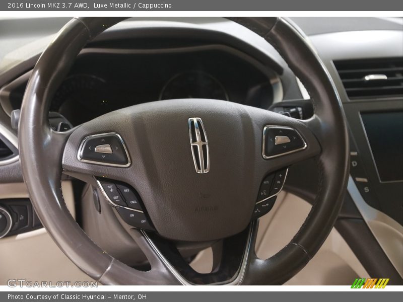  2016 MKZ 3.7 AWD Steering Wheel