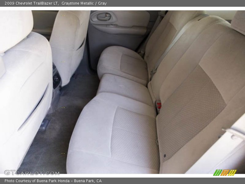 Graystone Metallic / Gray 2009 Chevrolet TrailBlazer LT