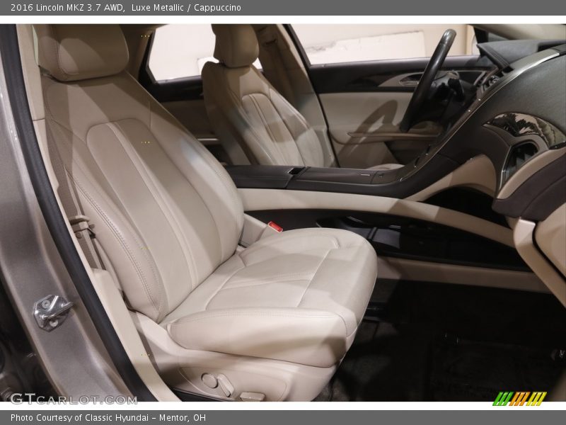 Front Seat of 2016 MKZ 3.7 AWD