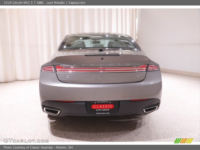 Luxe Metallic / Cappuccino 2016 Lincoln MKZ 3.7 AWD