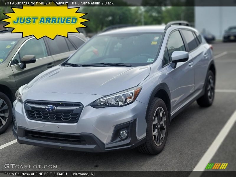 Ice Silver Metallic / Black 2019 Subaru Crosstrek 2.0i Premium