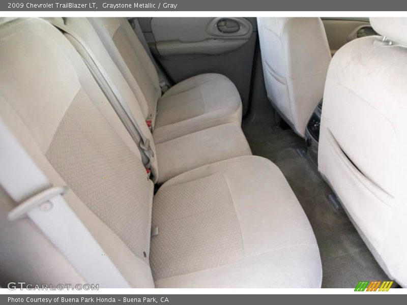 Graystone Metallic / Gray 2009 Chevrolet TrailBlazer LT