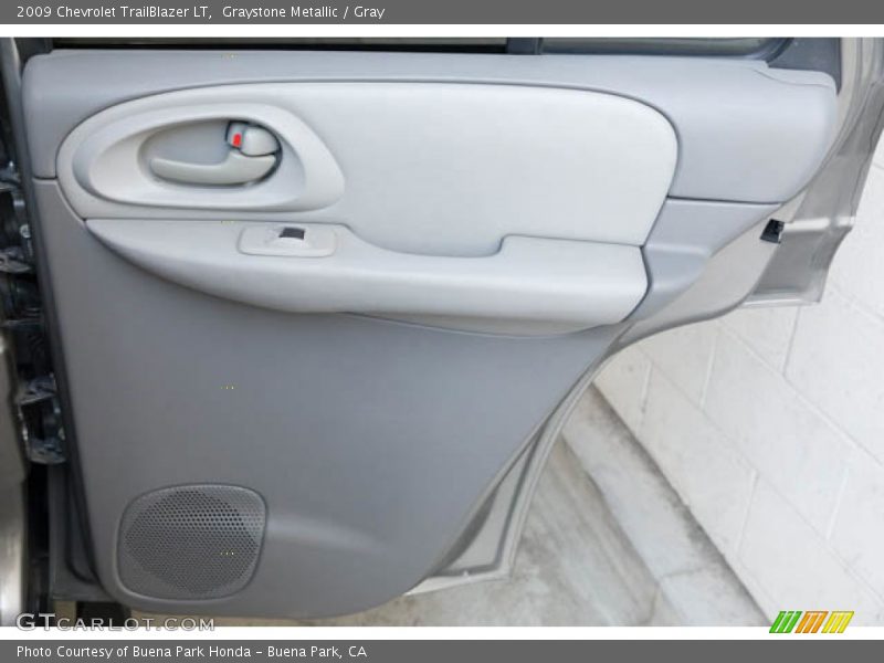 Graystone Metallic / Gray 2009 Chevrolet TrailBlazer LT