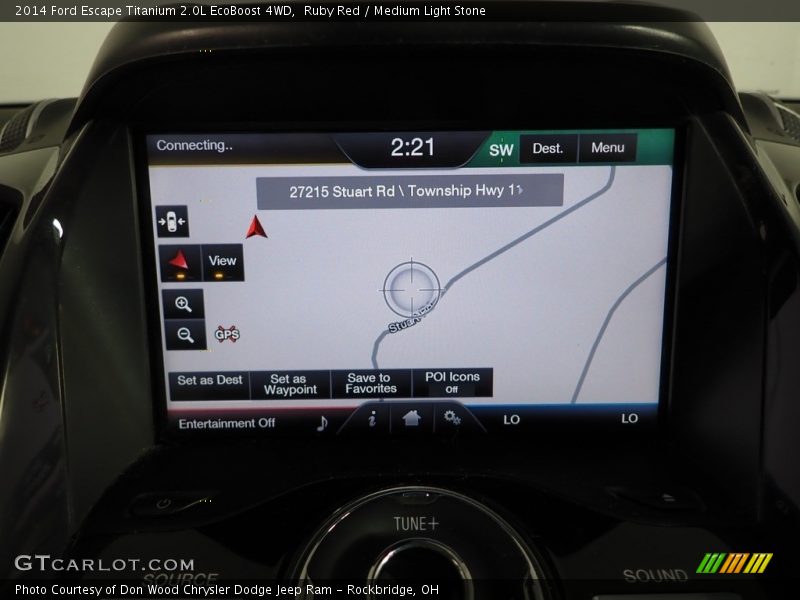 Ruby Red / Medium Light Stone 2014 Ford Escape Titanium 2.0L EcoBoost 4WD