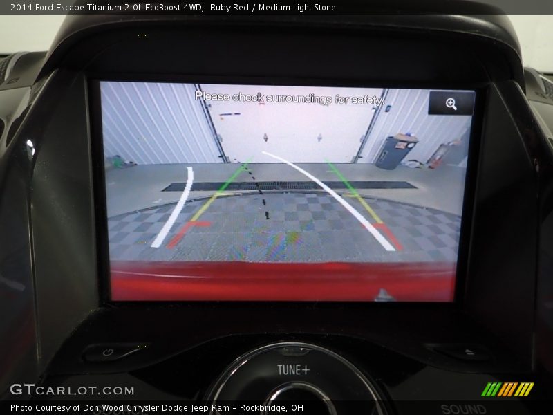 Ruby Red / Medium Light Stone 2014 Ford Escape Titanium 2.0L EcoBoost 4WD