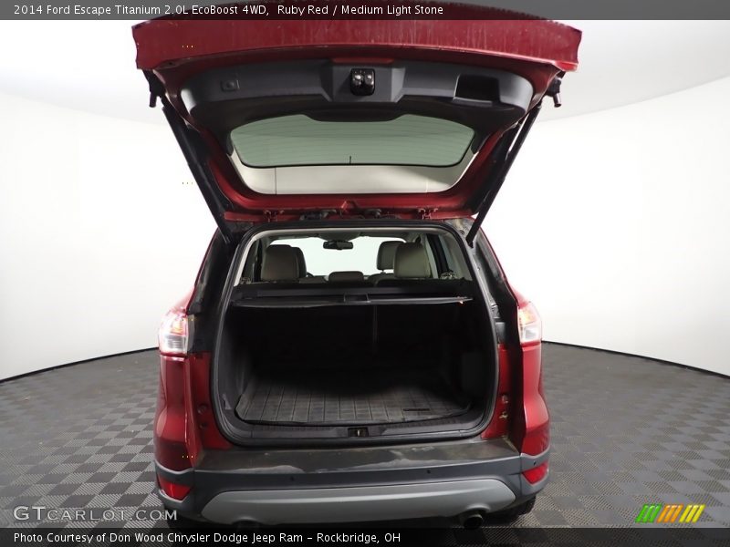 Ruby Red / Medium Light Stone 2014 Ford Escape Titanium 2.0L EcoBoost 4WD
