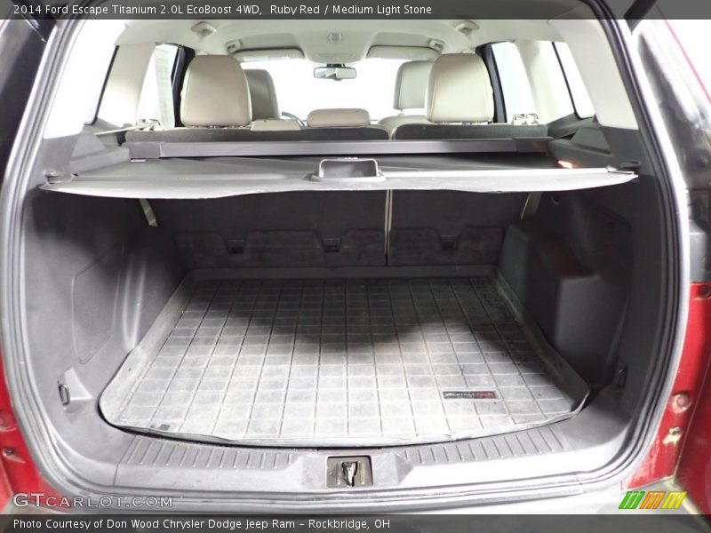 Ruby Red / Medium Light Stone 2014 Ford Escape Titanium 2.0L EcoBoost 4WD