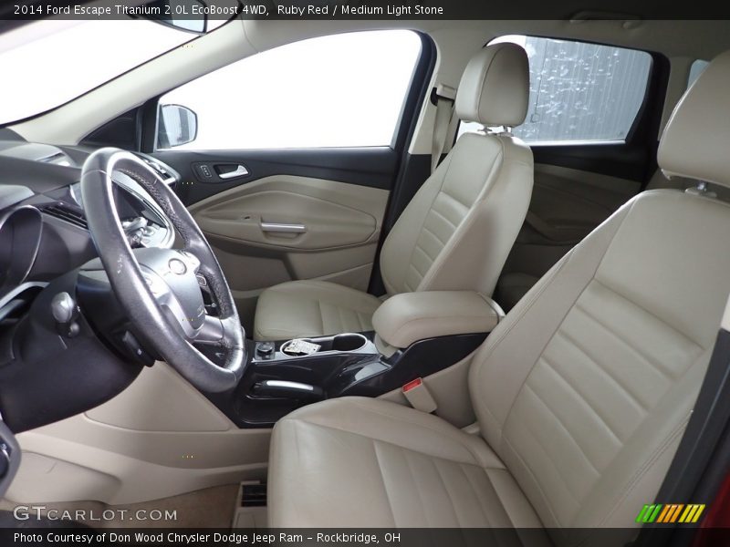 Ruby Red / Medium Light Stone 2014 Ford Escape Titanium 2.0L EcoBoost 4WD