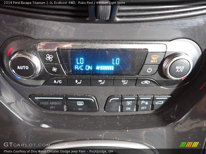 Ruby Red / Medium Light Stone 2014 Ford Escape Titanium 2.0L EcoBoost 4WD