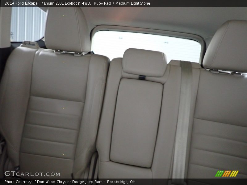 Ruby Red / Medium Light Stone 2014 Ford Escape Titanium 2.0L EcoBoost 4WD