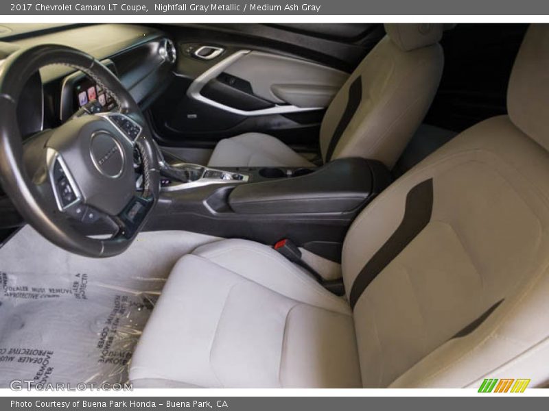 Nightfall Gray Metallic / Medium Ash Gray 2017 Chevrolet Camaro LT Coupe