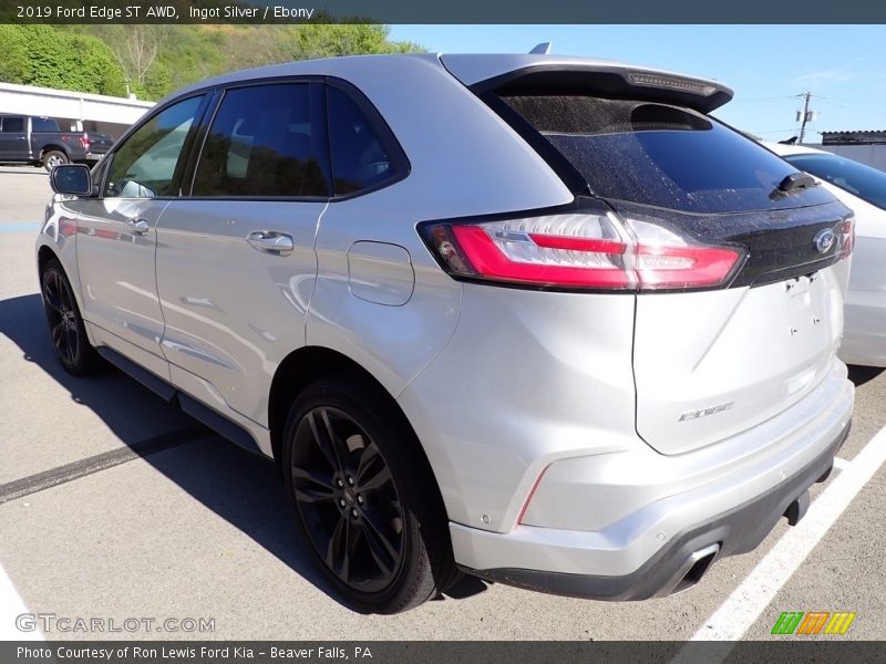 Ingot Silver / Ebony 2019 Ford Edge ST AWD