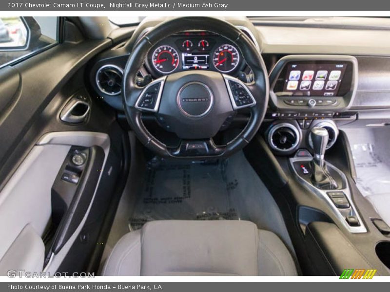 Nightfall Gray Metallic / Medium Ash Gray 2017 Chevrolet Camaro LT Coupe