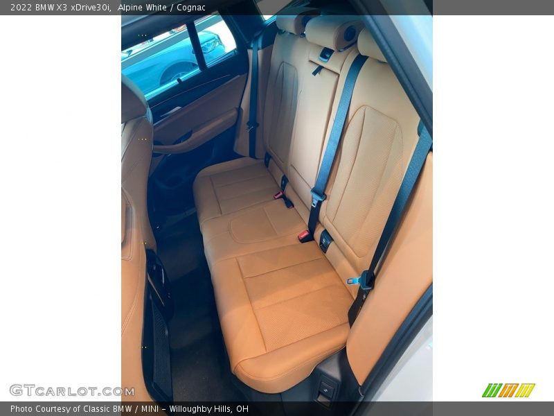 Alpine White / Cognac 2022 BMW X3 xDrive30i