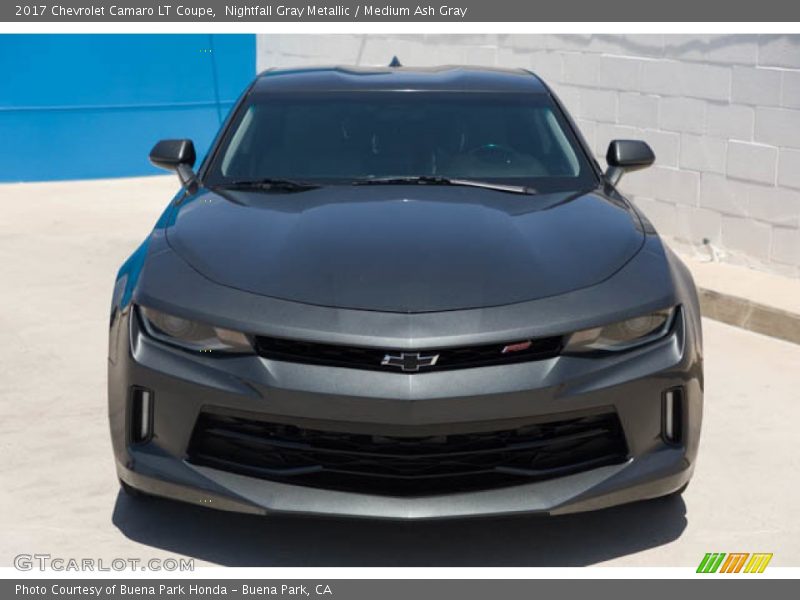 Nightfall Gray Metallic / Medium Ash Gray 2017 Chevrolet Camaro LT Coupe