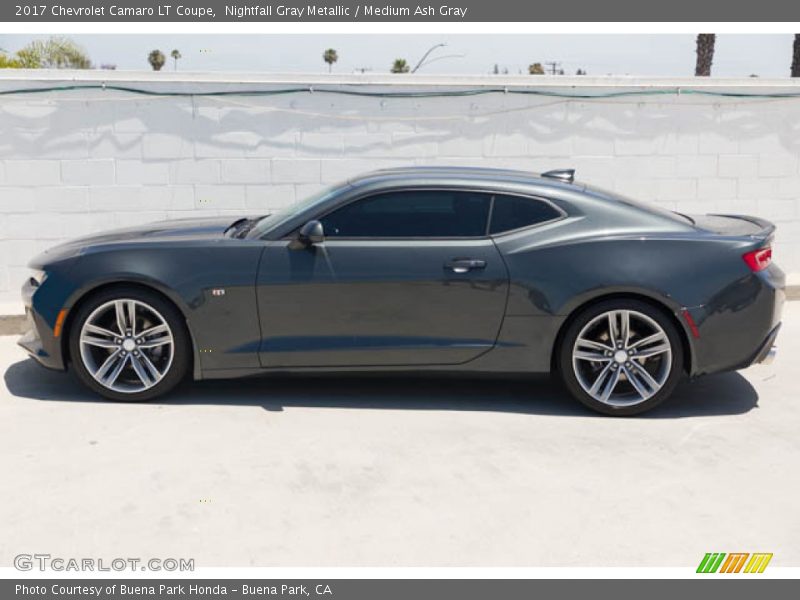 Nightfall Gray Metallic / Medium Ash Gray 2017 Chevrolet Camaro LT Coupe