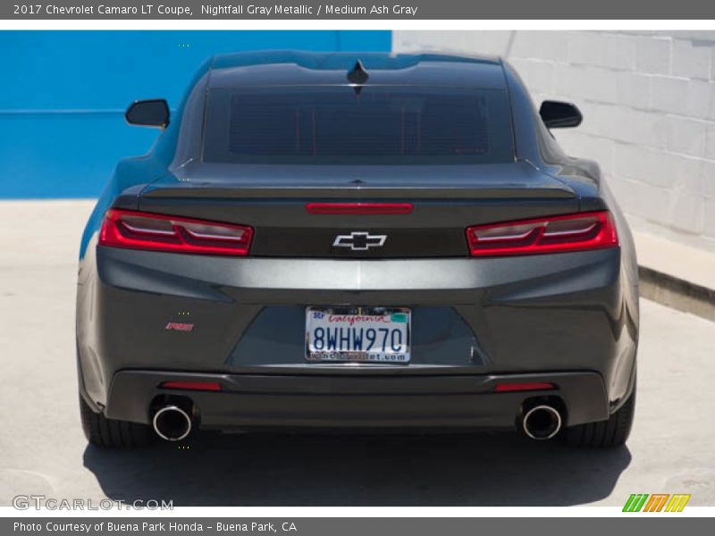 Nightfall Gray Metallic / Medium Ash Gray 2017 Chevrolet Camaro LT Coupe