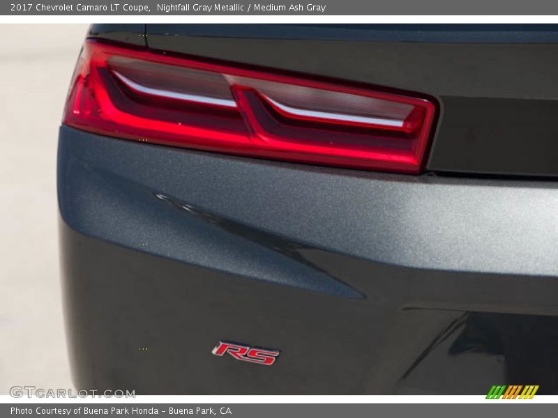 Nightfall Gray Metallic / Medium Ash Gray 2017 Chevrolet Camaro LT Coupe