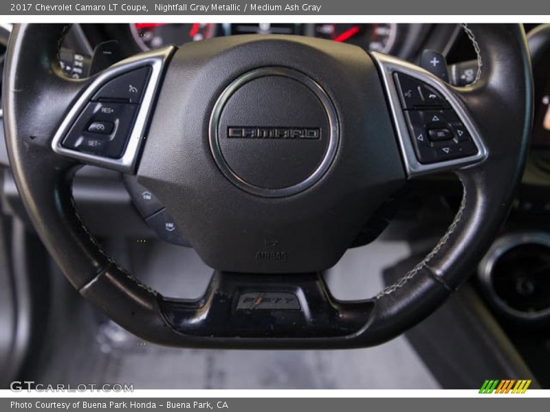 Nightfall Gray Metallic / Medium Ash Gray 2017 Chevrolet Camaro LT Coupe