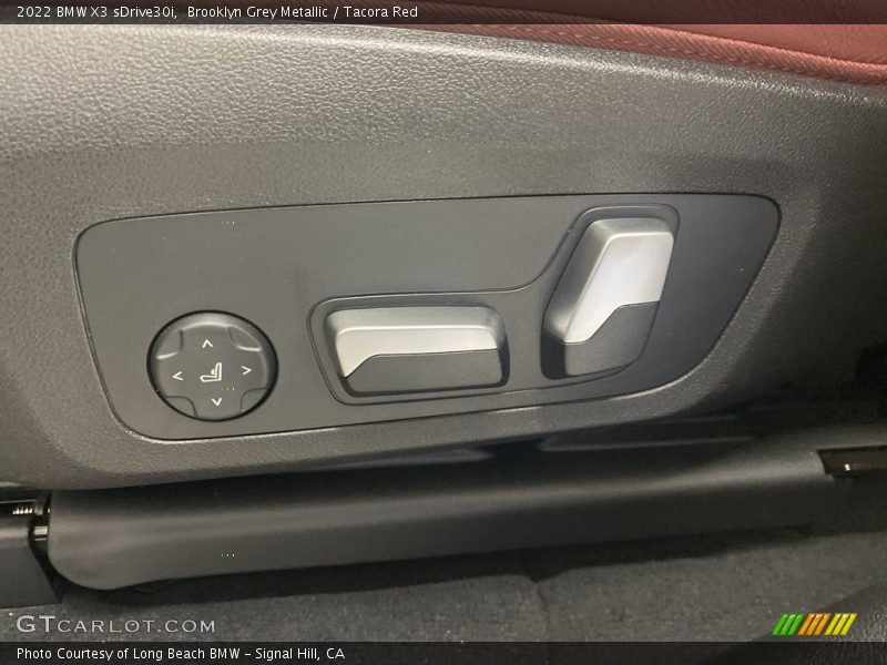 Brooklyn Grey Metallic / Tacora Red 2022 BMW X3 sDrive30i