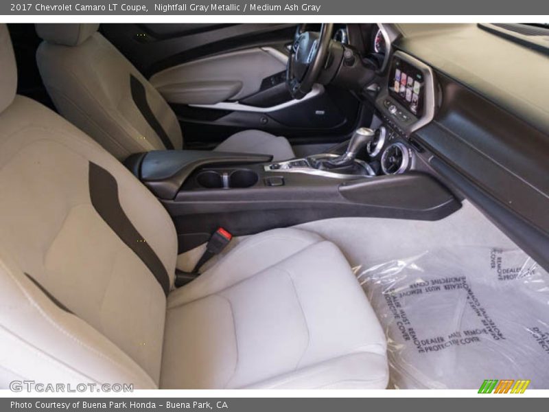 Nightfall Gray Metallic / Medium Ash Gray 2017 Chevrolet Camaro LT Coupe