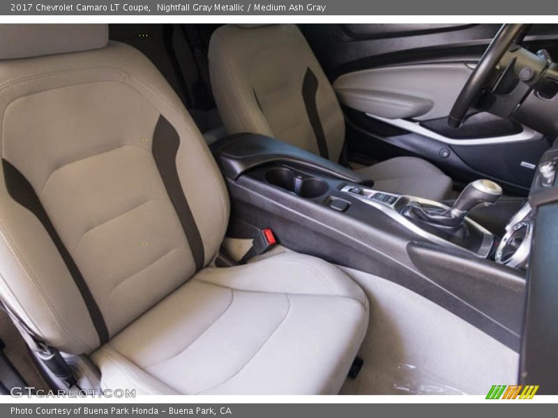 Nightfall Gray Metallic / Medium Ash Gray 2017 Chevrolet Camaro LT Coupe