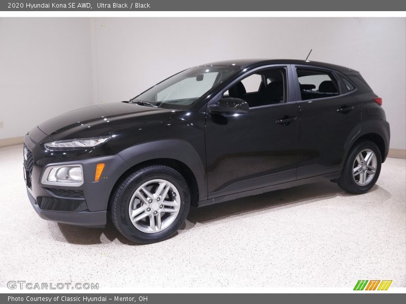Ultra Black / Black 2020 Hyundai Kona SE AWD