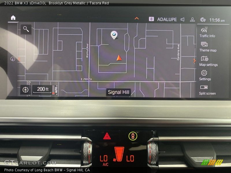 Brooklyn Grey Metallic / Tacora Red 2022 BMW X3 sDrive30i