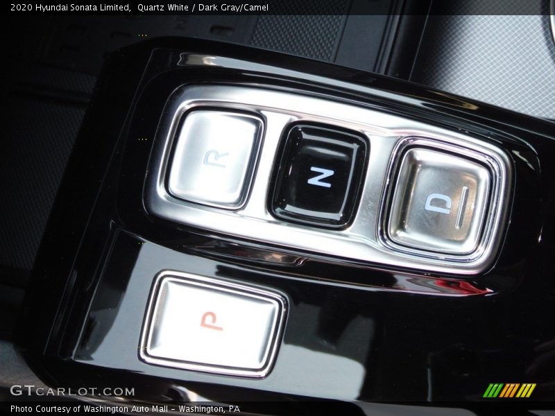 Quartz White / Dark Gray/Camel 2020 Hyundai Sonata Limited