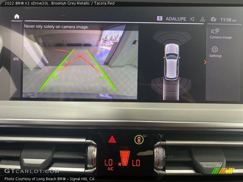 Brooklyn Grey Metallic / Tacora Red 2022 BMW X3 sDrive30i