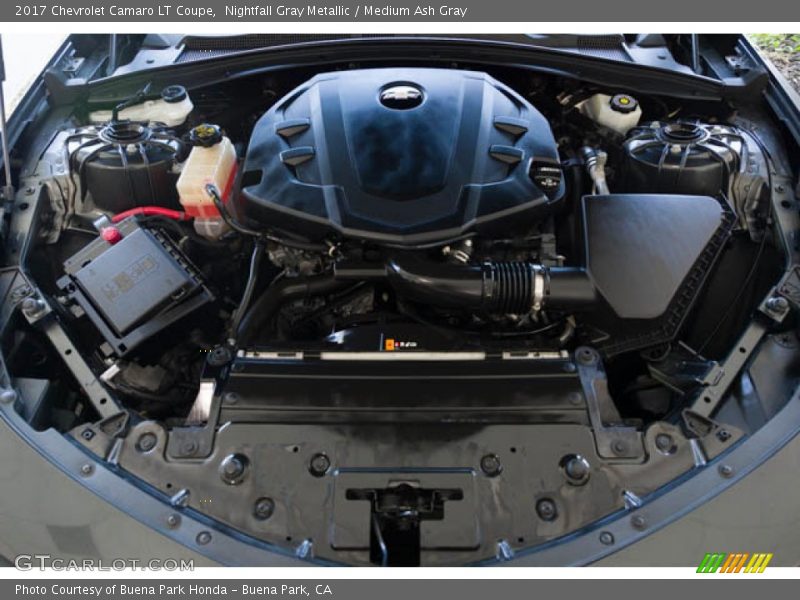 Nightfall Gray Metallic / Medium Ash Gray 2017 Chevrolet Camaro LT Coupe