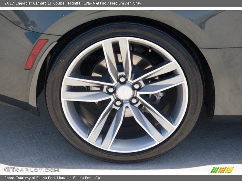 Nightfall Gray Metallic / Medium Ash Gray 2017 Chevrolet Camaro LT Coupe