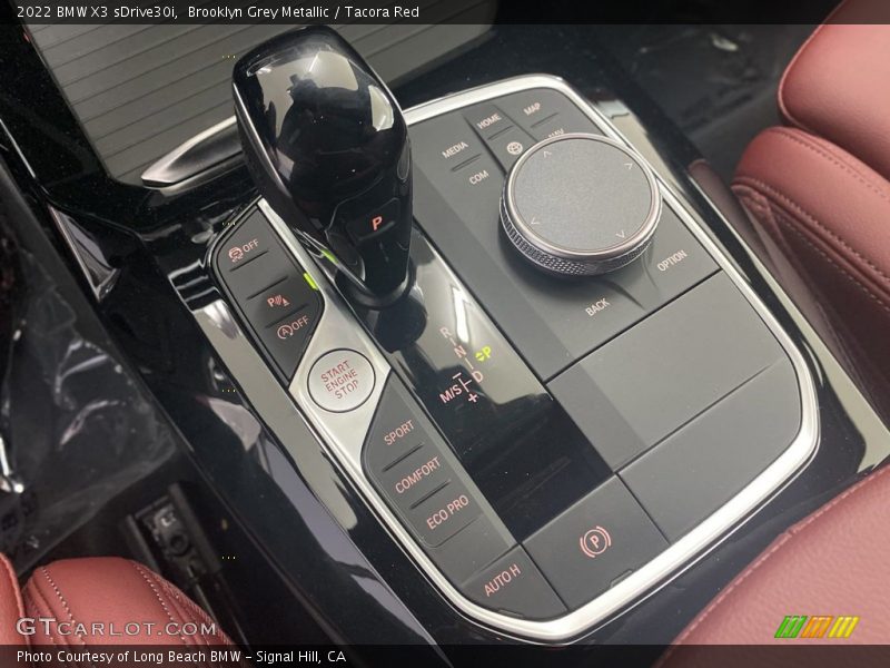 Brooklyn Grey Metallic / Tacora Red 2022 BMW X3 sDrive30i