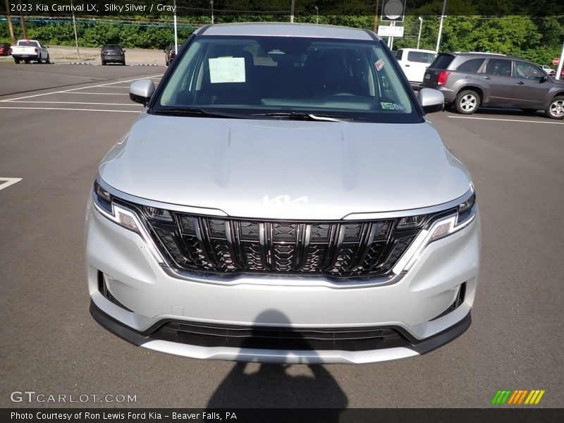 Silky Silver / Gray 2023 Kia Carnival LX