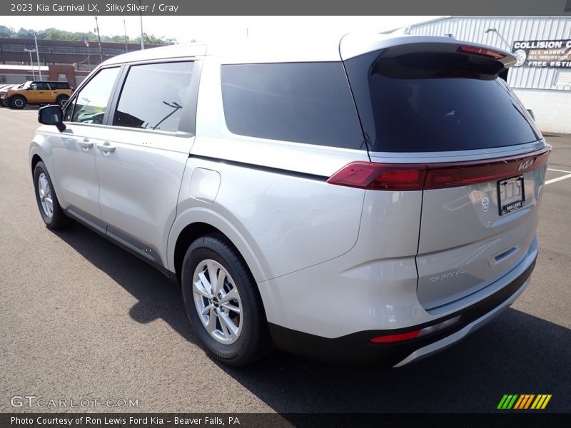 Silky Silver / Gray 2023 Kia Carnival LX